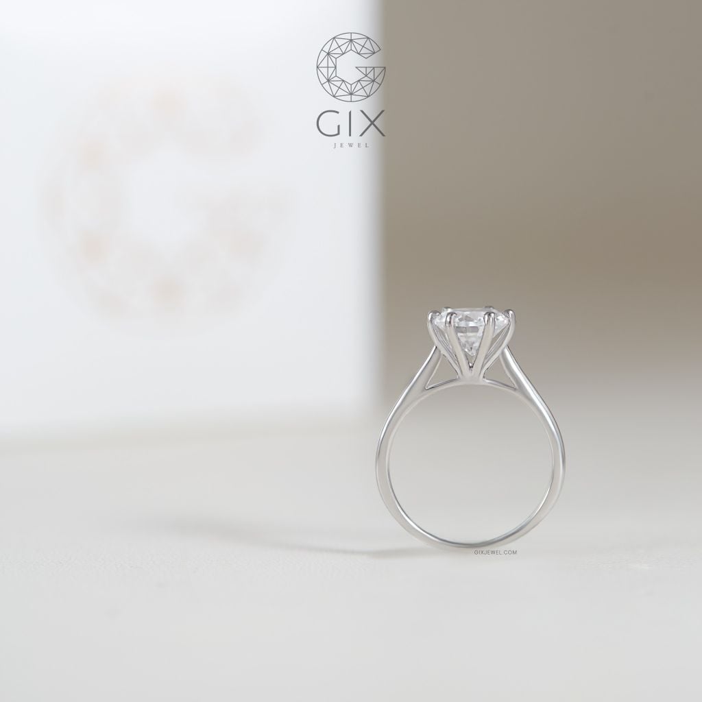  Nhẫn cầu hôn đơn giản đính kim cương thiên nhiên - Just One | Gix Jewel 