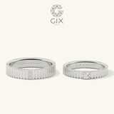  Nhẫn Đôi Đẹp Bạc 925 Gix Jewel - GCR25050115 