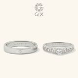  Nhẫn Cặp Eternity Vàng 14k Gix Jewelry - GCR25050114 