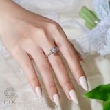  Nhẫn Vàng Cầu Hôn 18K & Bạc S925 Đính Kim Cương - Loyal Grace | Gix Jewel 