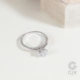  Nhẫn Cầu Hôn Đẹp Vàng Tây 18K Kim Cương Moissanite - Eternelle | Gixjewel 