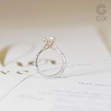  Nhẫn Vàng Cầu Hôn 18K & Bạc S925 Đính Kim Cương - Loyal Grace | Gix Jewel 