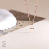  Dây chuyền thánh gía vàng 18k bạc ý 925 nam nữ kiểu mới hình chúa Giêsu GixJewelry 