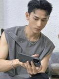  Vòng tay nam nữ bạc s925 vàng trắng 18k xích vuông khoá lớn Anh Trai Say Hi (ATSH) khắc tên Gix 