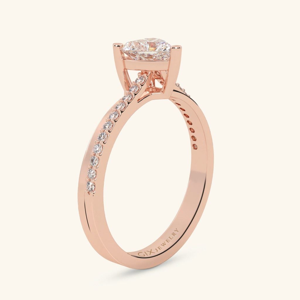  Nhẫn Cầu Hôn Pink Promise | Gix Jewel 
