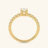  Nhẫn Cầu Hôn Oval Bliss | Gix Jewel 