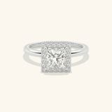  Nhẫn đính hôn Square Flame | Gix Jewel 