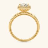 Nhẫn Bạc Đính Hôn Đẹp Giá Rẻ Mạ Vàng Trắng Đính Kim Cương Nhân Tạo Siêu To Gix Jewel 