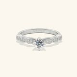  Nhẫn Kim Cương Đính Hôn Vàng 18K Trơn Đơn Giản Đẹp Nhất Gix Jewelry 