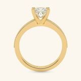  Mẫu Nhẫn Cầu Hôn Vàng Trắng Đính Kim Cương Siêu To Dưới 10 Triệu Tặng Bạn Gái Gix Jewelry 