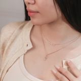  Mặt Dây Chuyền Khắc Chữ Mama Vàng Hồng Khắc Theo Yêu Cầu Gix Jewel 