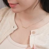  Mặt Dây Chuyền Vàng 18K Khắc Chữ Mama Theo Yêu Cầu Gix Jewel 
