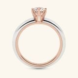  Nhẫn Kim Cương Đính Hôn Bằng Vàng Hồng 18K Đẹp Giá Rẻ Gix 