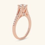  Nhẫn Cầu Hôn Kim Cương Vàng Trắng Đẹp Giá Rẻ Đính Moissanite Gix Jewelry 