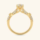  Nhẫn Cầu Hôn Mạ Vàng Đính Đá Nhân Tạo Siêu Đẹp Gix Jewelry 