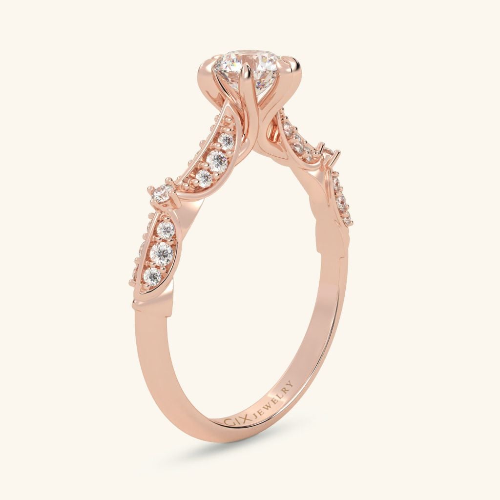  Nhẫn cầu hôn Serene Crown | Gix Jewelry 