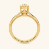  Nhẫn Cầu Hôn Vàng Trắng 10K Đẹp Nhất Tặng Bạn Gái Đính Kim Cương Tự Nhiên Gix Jewel 