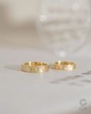  Nhẫn cặp Miles & Hearts bạc & vàng 18k thiết kế hình bản đồ thế giới Gix Jewel 