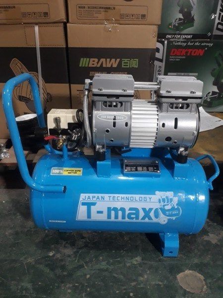  Máy Nén Khí TMAX - TM750 - 30L - 1 HP (Không Dầu) 