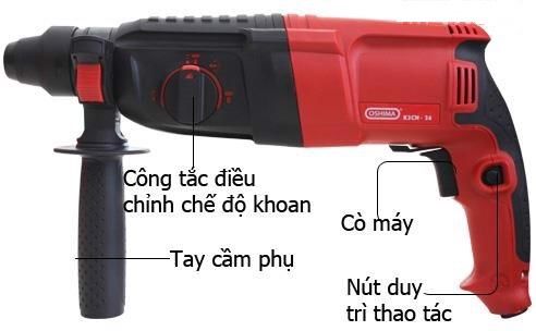  Máy khoan OShima 3 chức năng K3CN - 26 