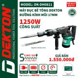  Máy đục bê tông Dekton - DK - DH 0811 
