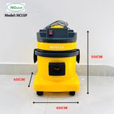  Máy hút bụi Hiclean HC 15P - Thùng nhựa 15 L - 1500 W 