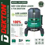  Máy cân bằng laser Dekton - DK LS0502 - 05 tia (Tia xanh) 