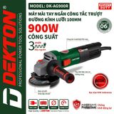  Máy mài điện Dekton DK - AG 900 R 