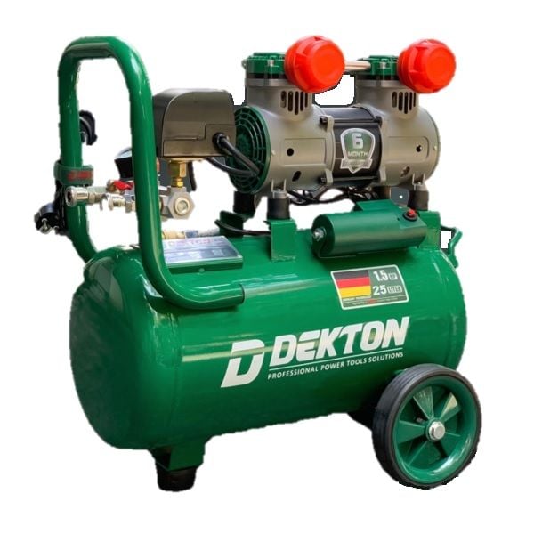  Máy nén khí Dekton DK-AC 2925 - 1.5 HP - 25 Lít - Dây điện dài 5m 