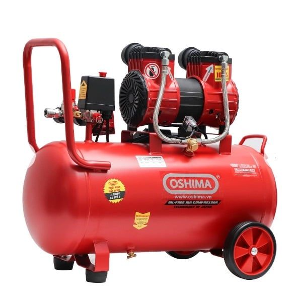  Máy nén khí Oshima 40 - 3.0 - 40 L - 3 HP (Không dầu) 