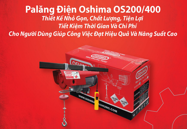  Tời điện - Palang điện OS 200/400 