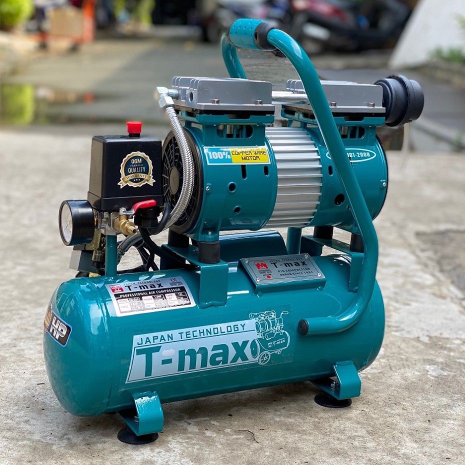Máy nén khí TMax - TM560 - 1 HP - 12 L (Không dầu) – vuasi