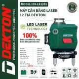  Máy cân bằng laser Dekton - DK LS1201 - 12 tia (Tia xanh) - có remote 