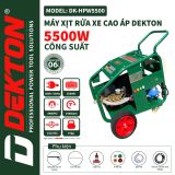  Máy rửa xe chuyên nghiệp Dekton DK-HPW 5500 (5500W - 3 Pha) 