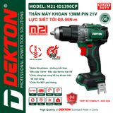  Thân Máy khoan  (Pin) Dekton M21 - ID 1390 CP (Có búa) 