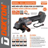  Máy Mài Góc Pin Dekton M21 - AG 9600 PRO 