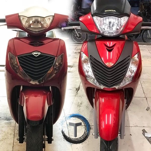 Độ Xe Sh 2006 lên Sh 2012 VNSX Full 2 Dĩa tại Scooter Saigon  ScooterVietnamvn