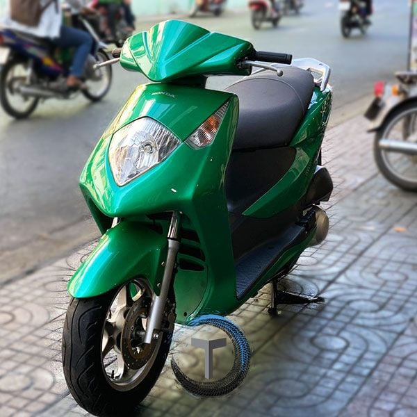 Sơn Xi Dọn Mới Nguyên Chiếc Dylan Màu Xanh Lục Ngọc Bảo Tại Tân Thành Tay Ga