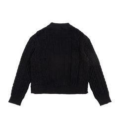 KNIT SWEATER / BLACK