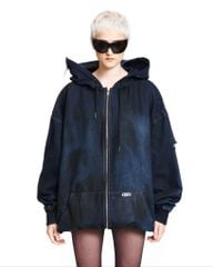 TRASH FULLZIP HOODIE V.2 / BASALT