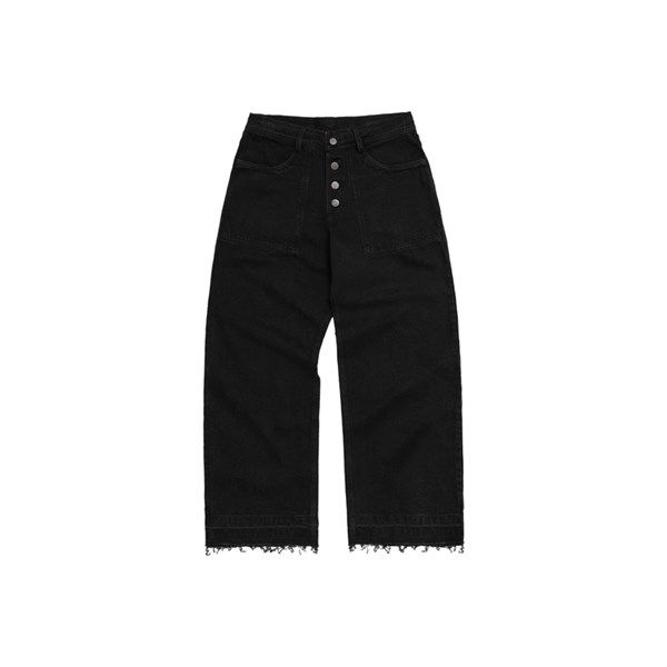  LOW RISE JEANS / BLACK 