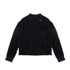 KNIT SWEATER / BLACK