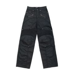 BIKER BAGGY PANTS / BLACK