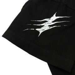 STITCHED TEE/ CHARCOAL
