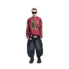 G RUST TEE / WINE