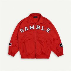 GAMBLE TRACK JACKET / RED