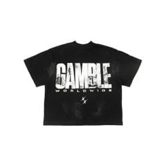 CRACKED TEE / BLACK