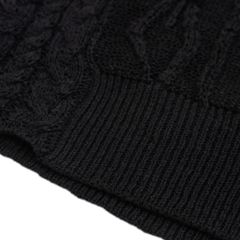 KNIT SWEATER / BLACK