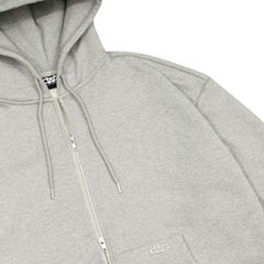 METAL FULLZIP HOODIE / GREY