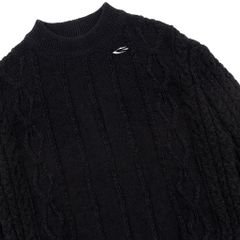 KNIT SWEATER / BLACK